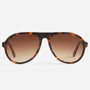 NWT New J Crew Bondi acetate aviator sunglasses